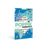 Poster géant avec stickers "les drapeaux"