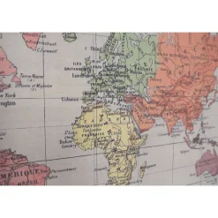 Poster tissu Mappemonde