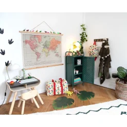 Poster tissu Mappemonde
