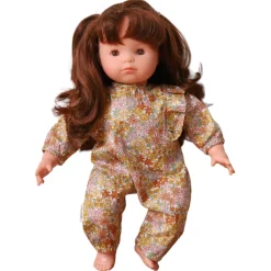Poupée Solange fleurie jaune
