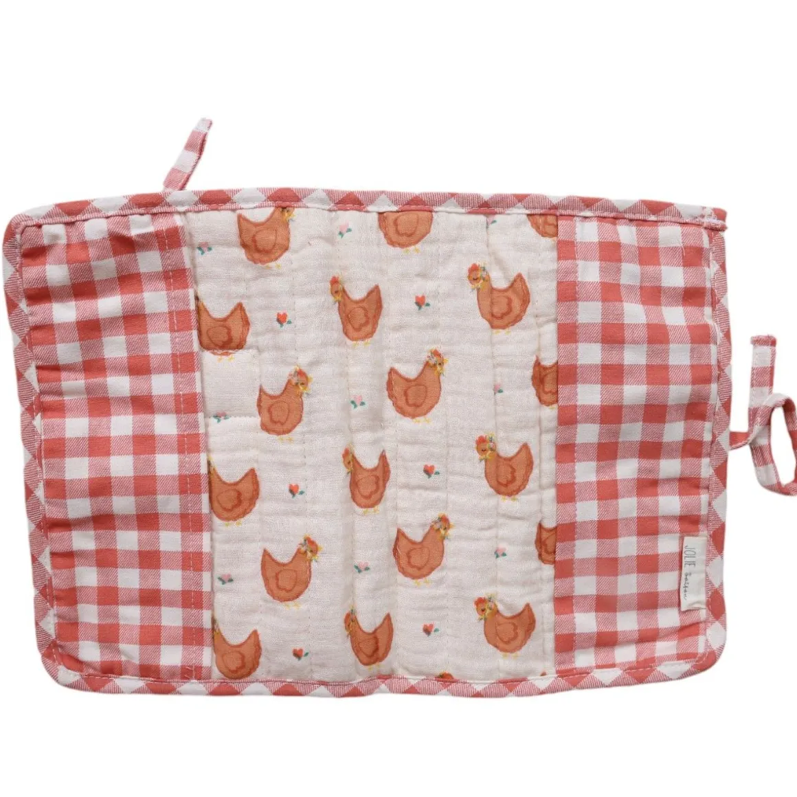 Protège carnet de santé vichy - La petite poule rousse