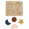Puzzle en silicone et bois - Curiosité du ciel