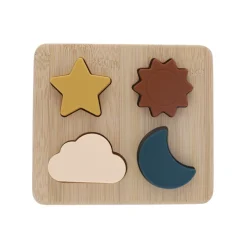 Puzzle en silicone et bois - Curiosité du ciel