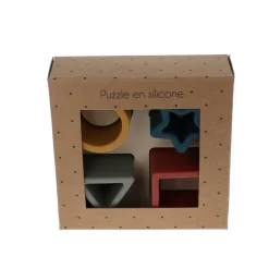 Puzzle en silicone formes géométriques