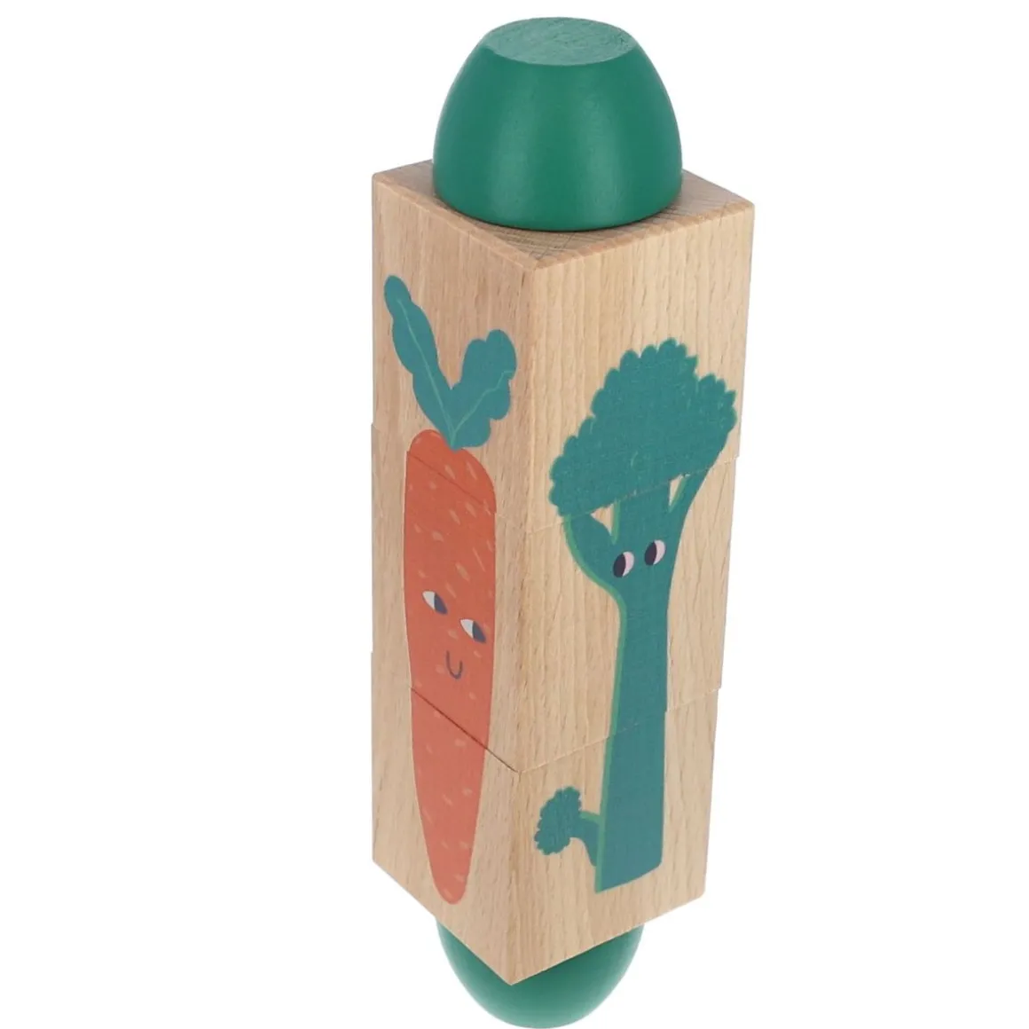 Puzzle twist en bois potager