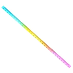 Règle carrée multicolore