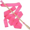 Ruban de gymnaste rose en bois