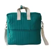 Sac à dos à langer matelassé vert - Ma bonne étoile