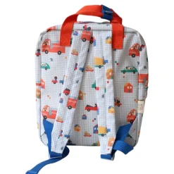 Sac à dos enfant double poignées véhicules et chiens - Croquette