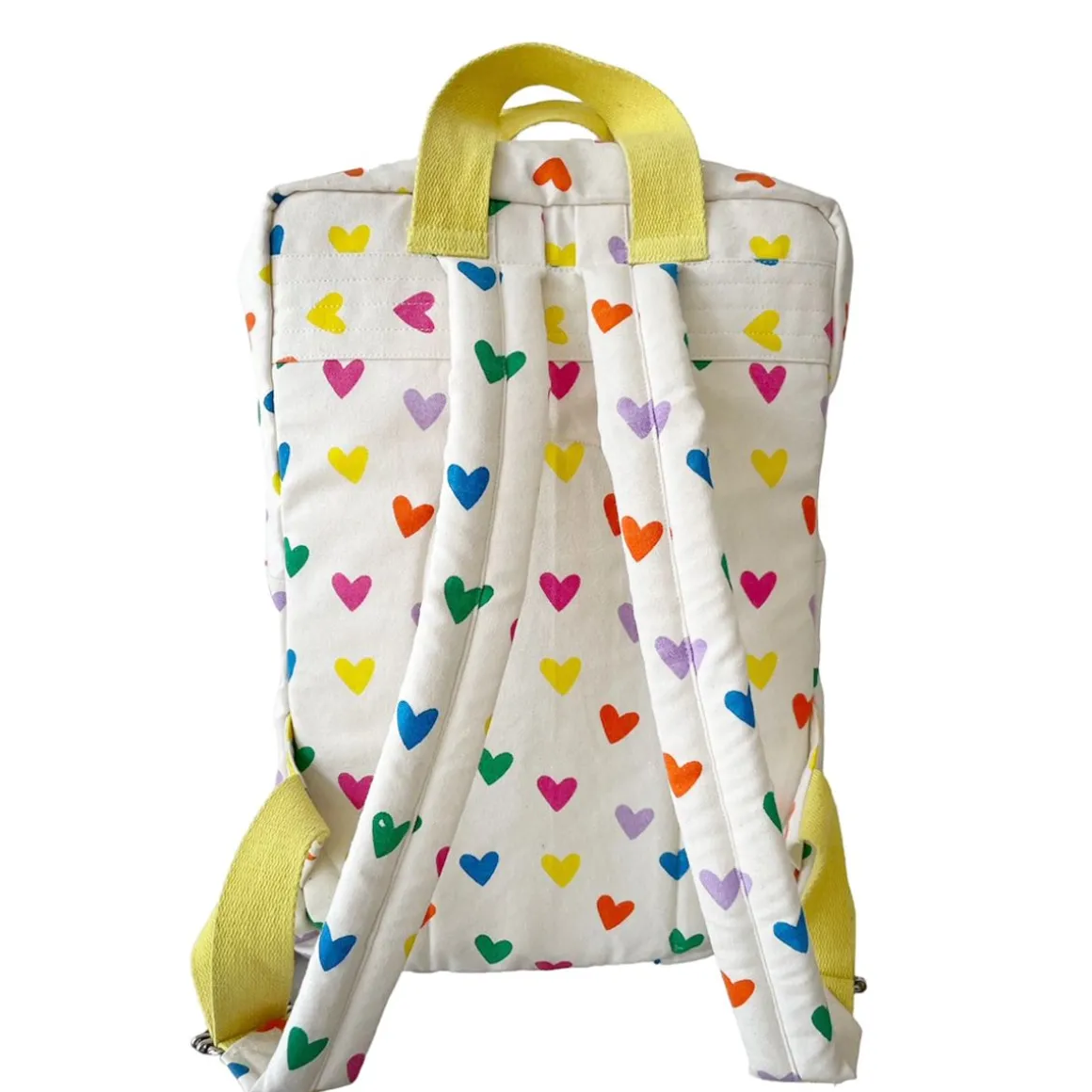 Sac à dos enfant double poignées multicœurs