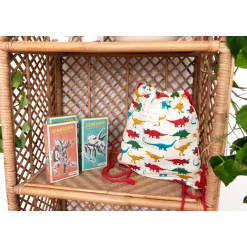 Sac à dos enfant pochon dinosaures