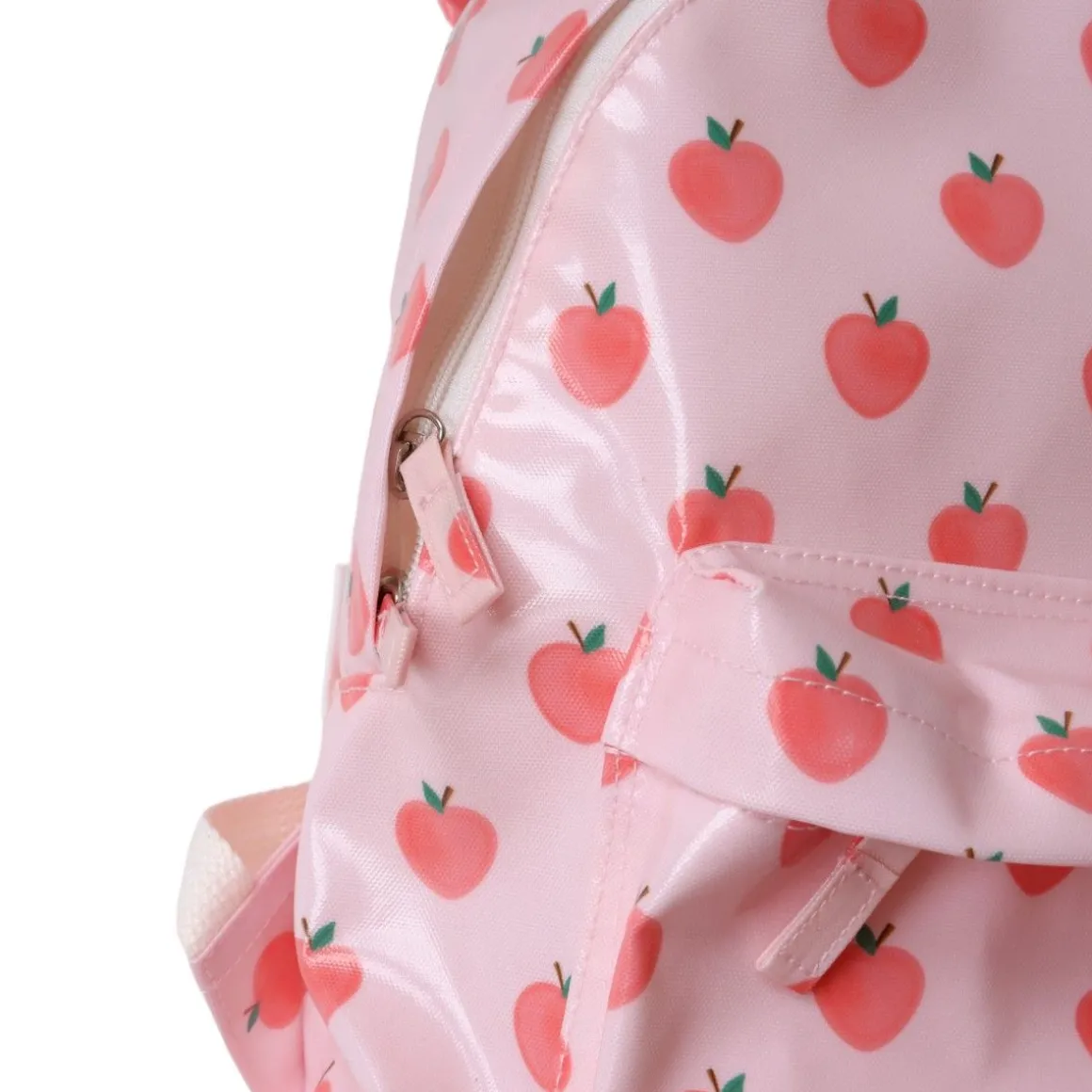 Sac à dos enfant pommes roses - Dans mon jardin