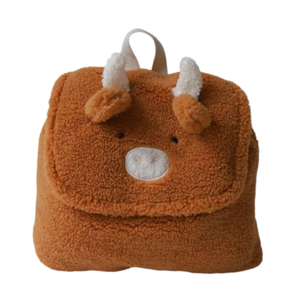 Sac à dos fausse fourrure vaches - Bébé Highland