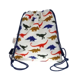 Sac à dos pochon enfant dinosaures