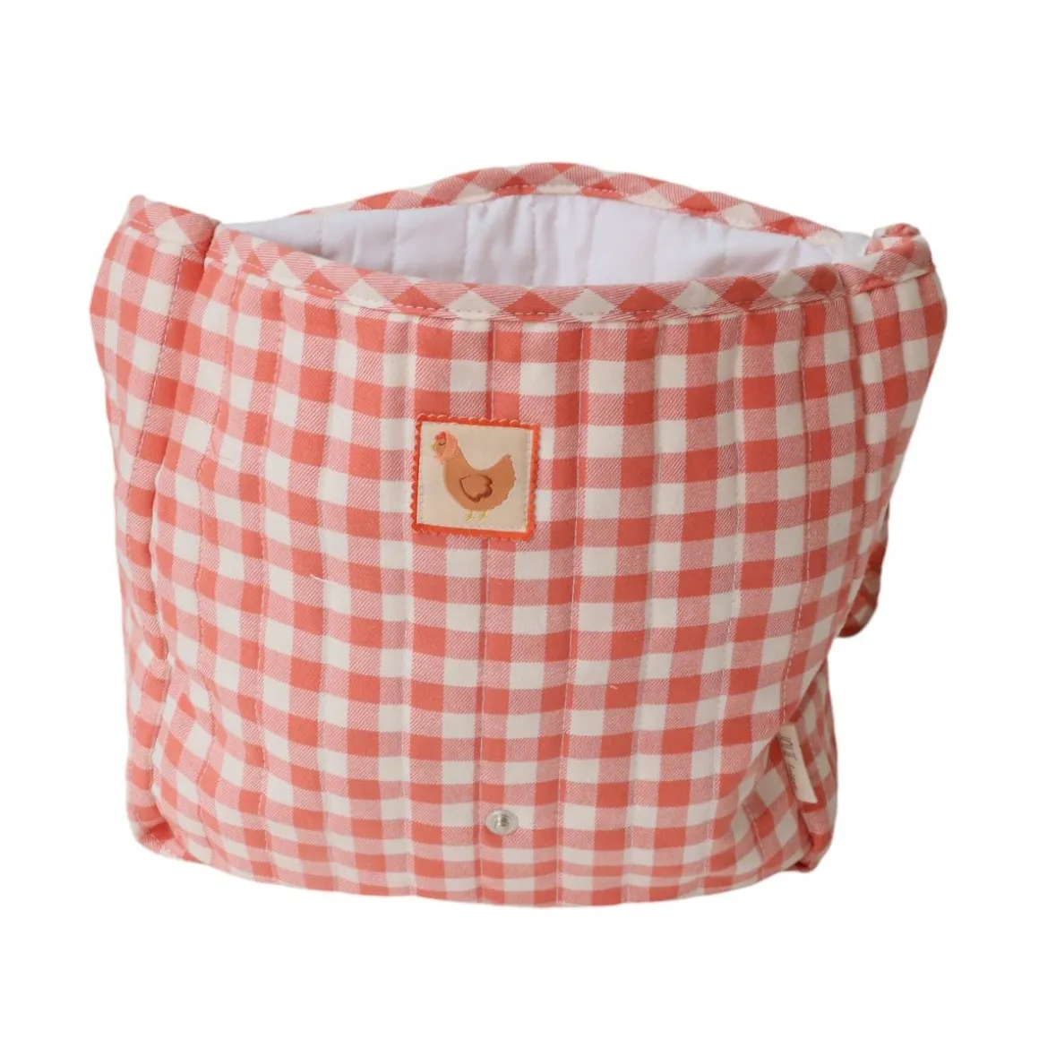 Sac à dos vichy - La petite poule rousse