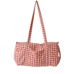 Sac à langer vichy - La petite poule rousse