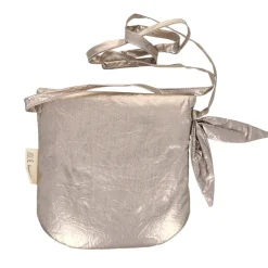 Sac bandoulière enfant métallisé doré