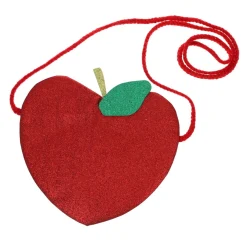 Sac bandoulière pomme rouge à paillettes - Dans mon jardin