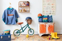 Sac bowling vert et bleu - À bicyclette