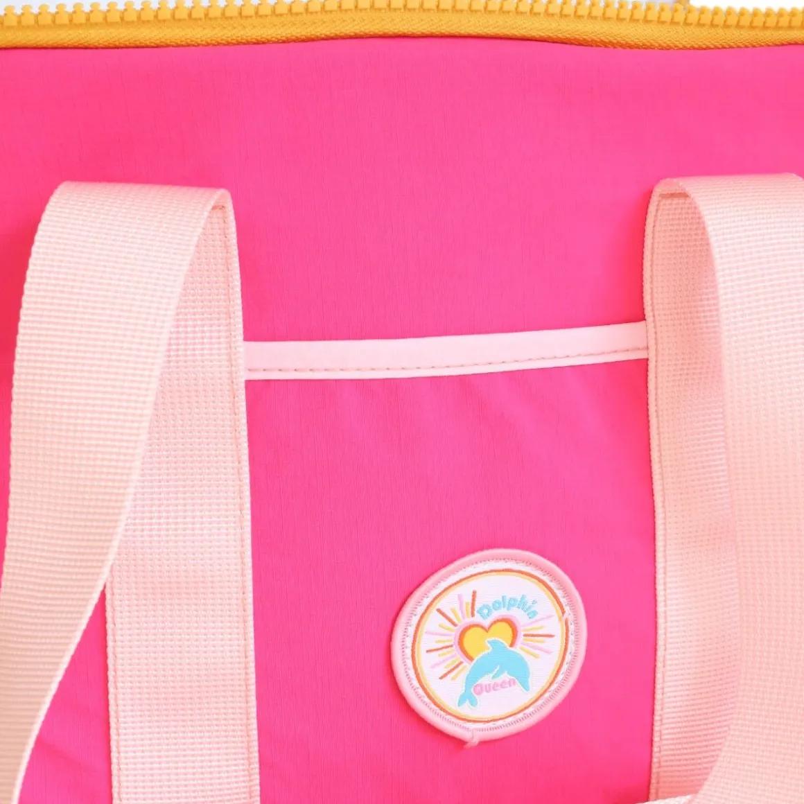 Sac isotherme rose et bleu dauphins - Dolphin Queen