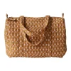 Sac week-end block print curry - Mariage Indien