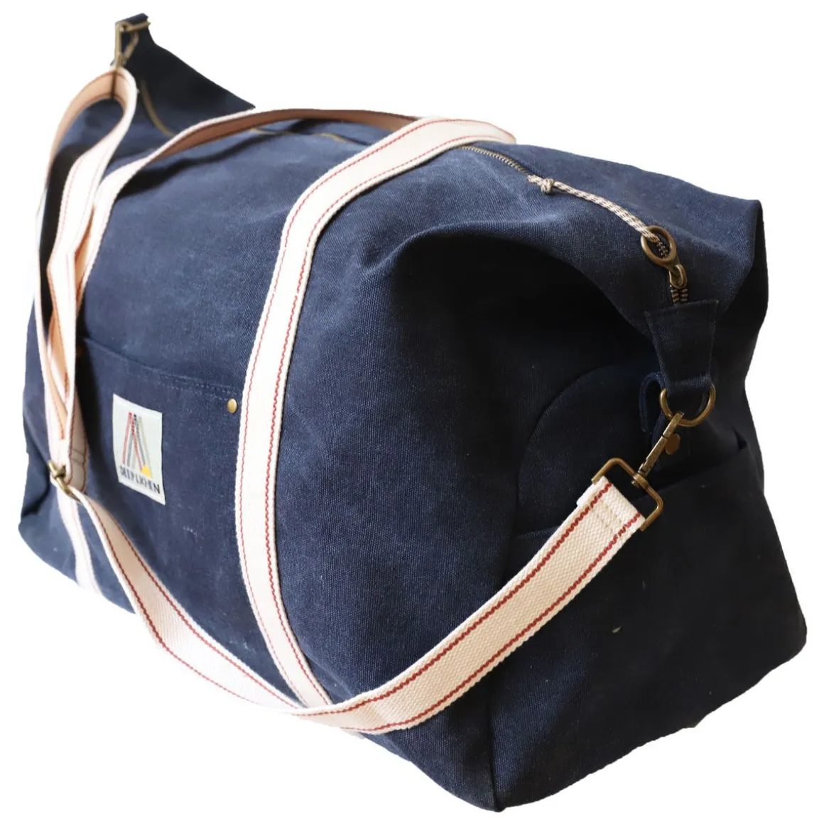 Sac week-end en toile bleu marine