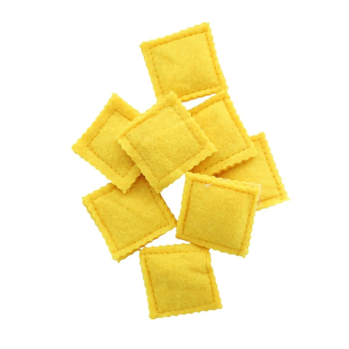 Sachet de pâtes en feutrine raviolis