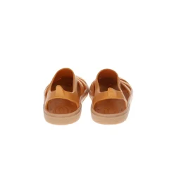Sandales de plage ocre et beige