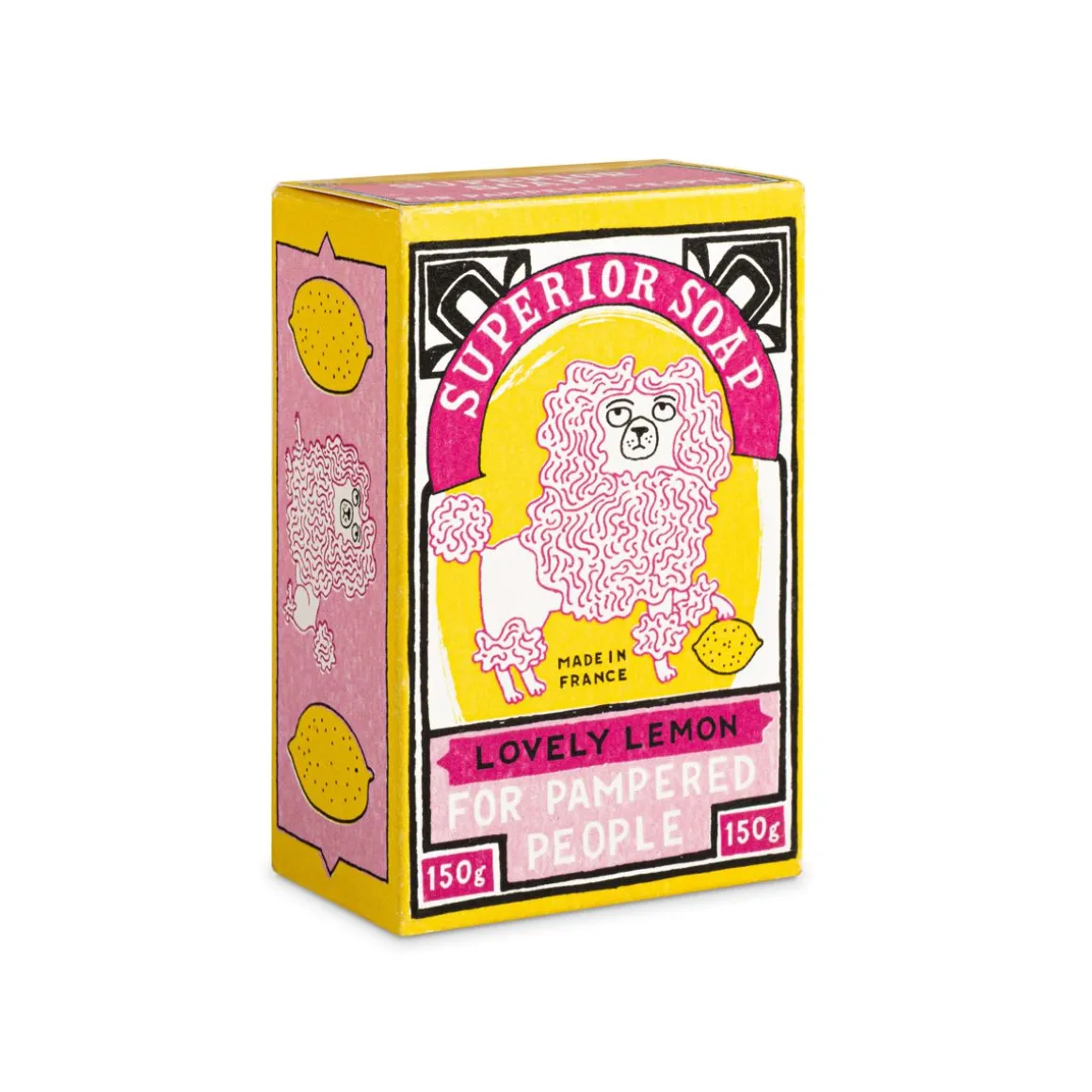 Savon caniche citron