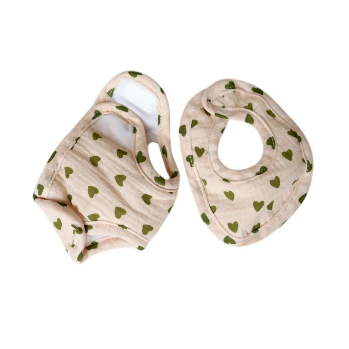 Set à langer pour poupée fausse fourrure et cœurs - Bébé Highland