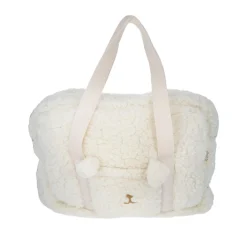 Set à langer pour poupée sherpa blanc - Doux comme un agneau