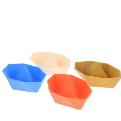 Set de 4 petits bateaux en silicone