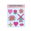 Set de 2 planches de stickers - Zou Bisou Bisou !