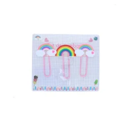Set de 3 trombones arc-en-ciel