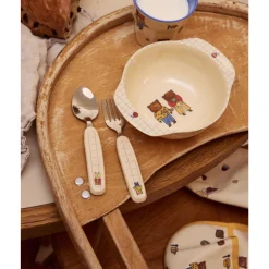 Set de couverts ours - Petit déj