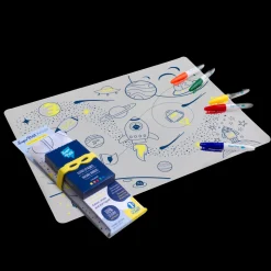 Set de table en silicone à colorier Espace