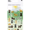 Stickers en gel motifs chiens