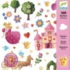 Stickers princesse marguerite 160 pièces