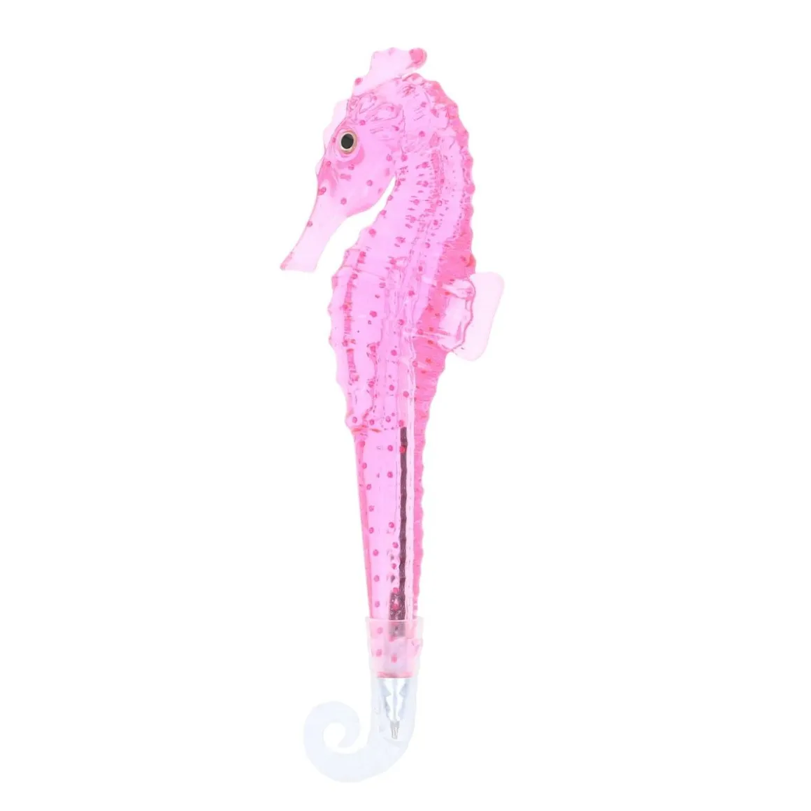 Stylo hippocampe rose