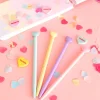 Stylo métal cœur rose
