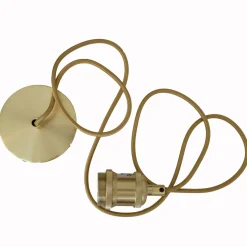 Suspension luminaire rotin en forme de marguerite