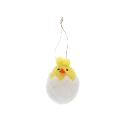 Suspension poussin en feutrine