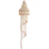 Suspension spirale en véritable coquillages