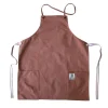 Tablier de cuisine marron