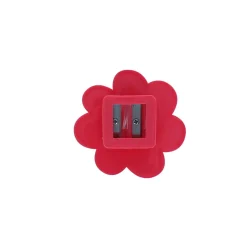 Taille-crayon fleur à paillettes