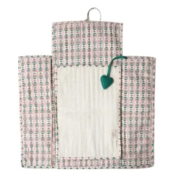 Tapis à langer nomade fleuri - Folk d'été