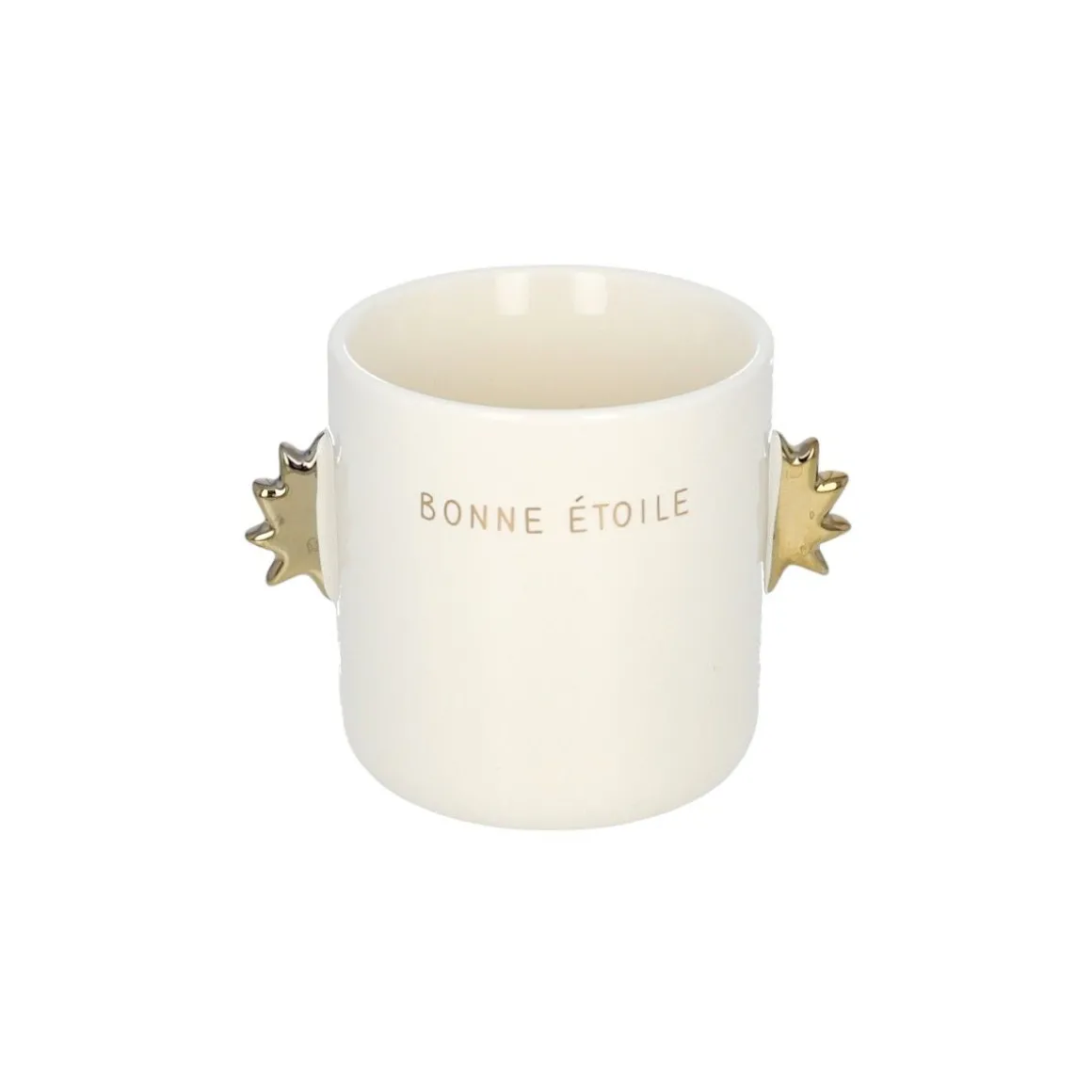 Tasse à café "Bonne étoile" dorée - Ma bonne étoile