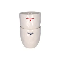 Tasse à café "Marraine" en céramique