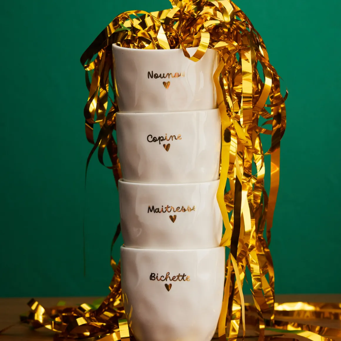 Tasse à café "Nounou" cœur