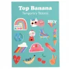Tatouages temporaires colorés Top Banana
